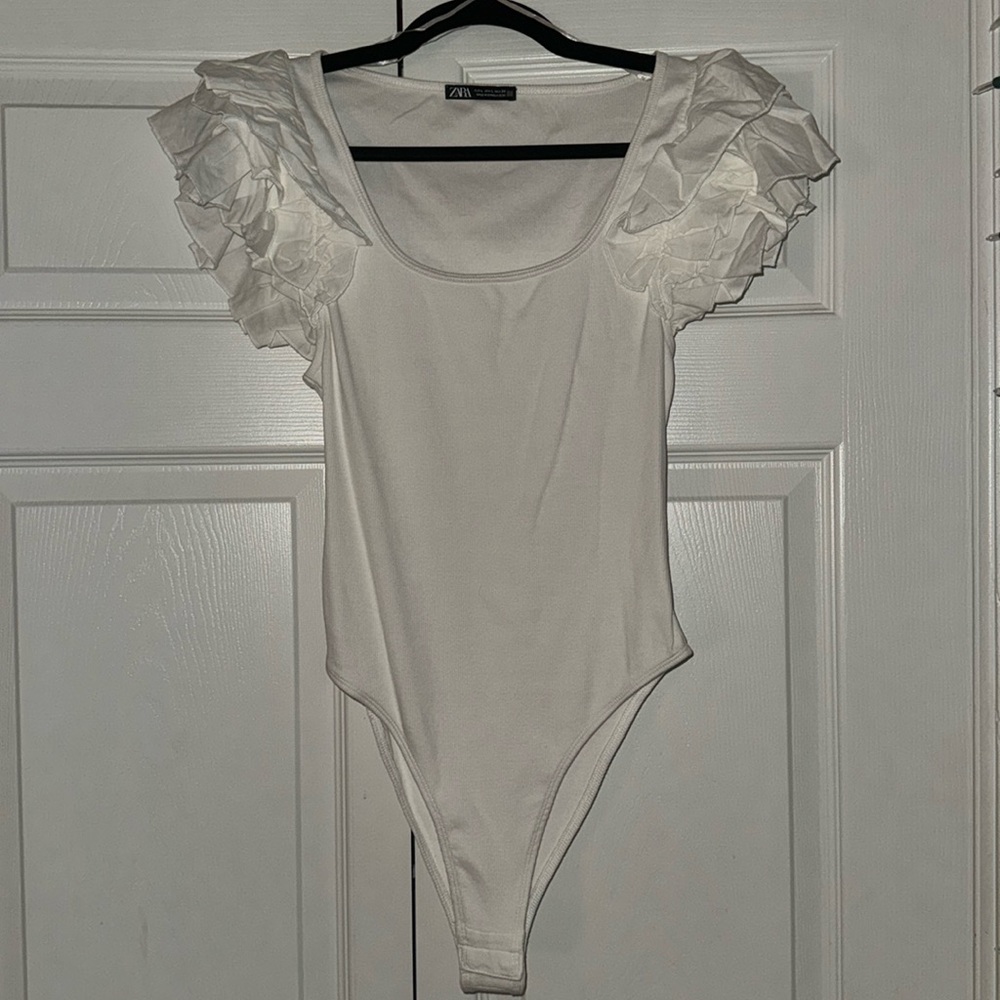 ZARA White Bodysuit